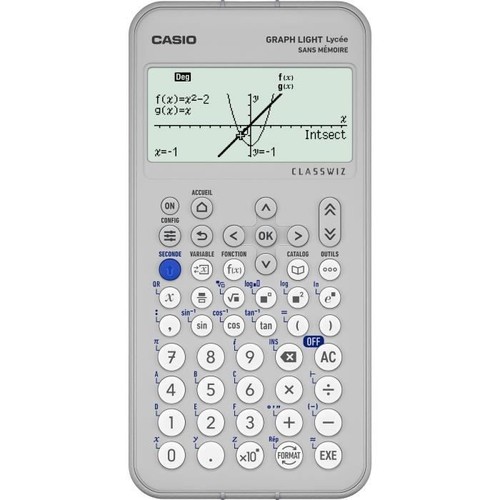 Casio lycée graph light blanc - casio,