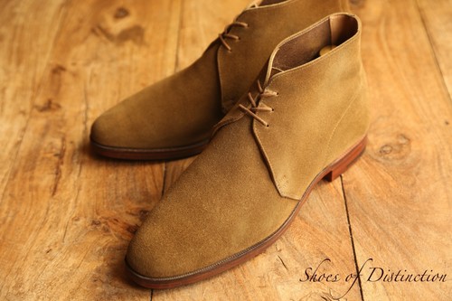 Chaussures bottes daim - bottes, en