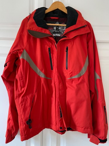 Veste anorak ski - rouge, sun