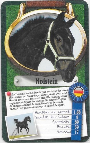 Carte top trumps chevaux - top, ou