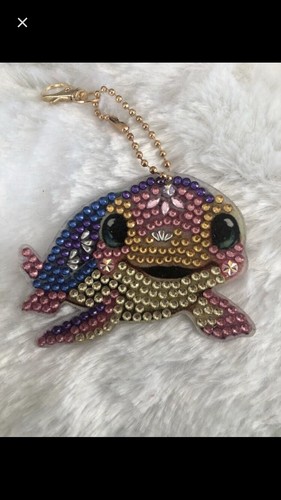Porte clé tortue - en, diamond