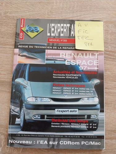 Revue technique renault espace - technique,
