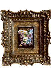 Miniature peinte sur