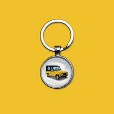 Porte-clés Rodéo 6 jaune