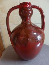 CERAMIQUE ROUGE POTERIE VASE
