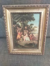 PATER ancien tableau huile sur