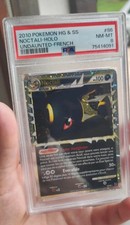 Carte Pokemon Noctali Prime 86/90 HS Indomptable  PSA 8