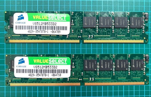 Corsair vs512mb533d2 ddr2 - corsair,