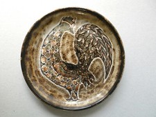 plat décor coq, Vieux Moulin