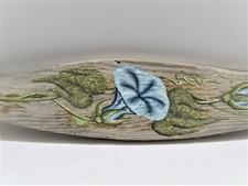 -ANCIEN MORCEAU BOIS BARQUE