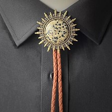 Spotted Stone Bolo cravate
