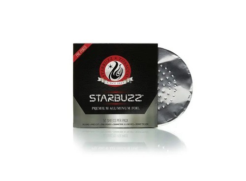 Starbuzz pre poked hookah foil - hookah,