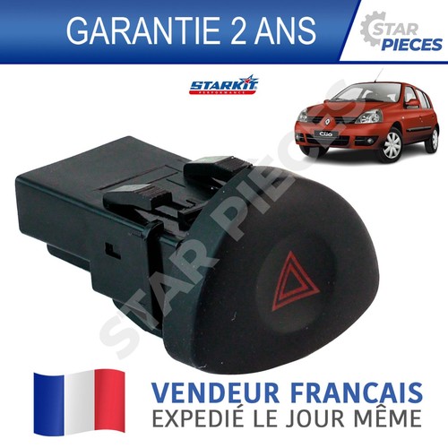 Bouton warning renault clio - bouton,
