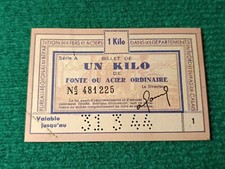 Billet fonte ou acier - de,