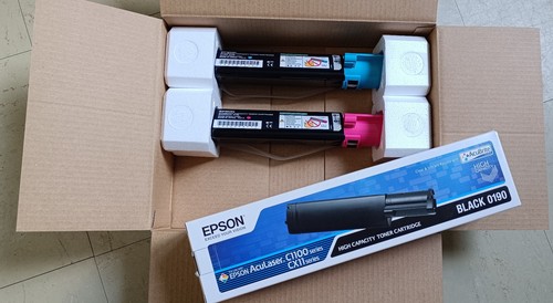 Lot cartouche toner epson - cartouche,