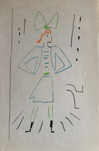 Jean cocteau jeune fille - cocteau, :