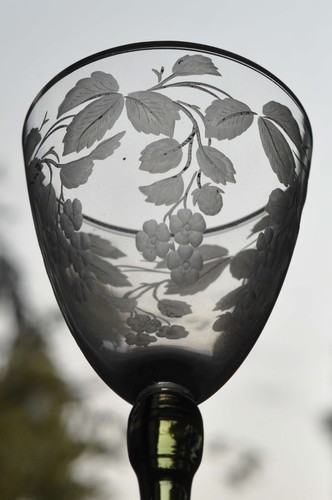 Verre grave vin ancien - grave, a