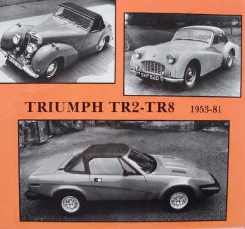 Livre book triumph - tr2,