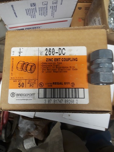 Bridgeport emt coupling - bridgeport,,