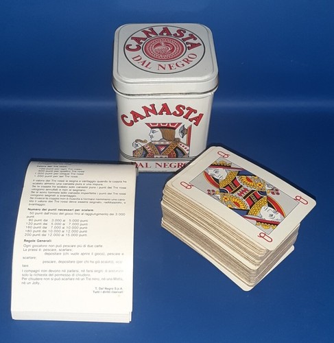 Canasta negro 162 cartes - au,