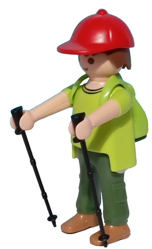 Playmobil figurine randonneur - playmobil,