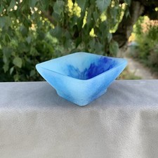 Amalric WALTER Coupe Vide Poche Pate de Verre Era Daum Nancy ART NOUVEAU 1900