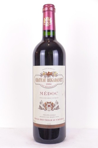 Médoc château begadanet cru - médoc,