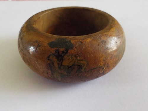 Ancien rond serviette en - rond,