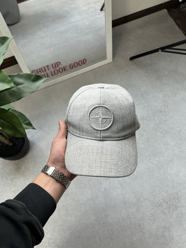 Stone island big logo gray - island,