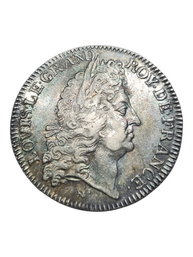 Jeton louis xiv académie - jeton,