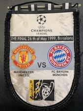 Bannière Ligue Des Champions Finale 1998/99 Manchester United - FC Bayern Munich