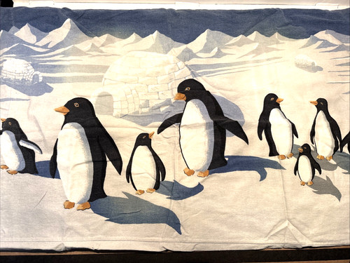 Penguin igloo arctic pillow - penguin,