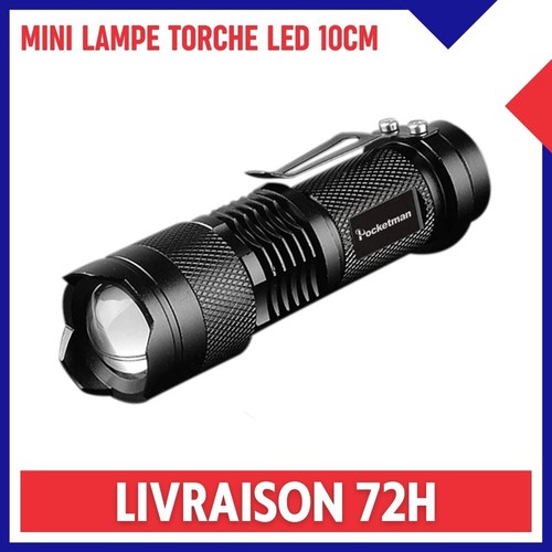 Mini lampe torche led - mini, tactique