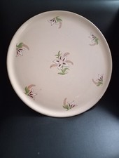 ANCIEN PLAT A TARTE EN EMAUX