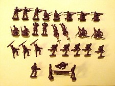 ANCIENNES MINI FIGURINES SOLDATS ARMÉE MILITAIRES - AIRFIX ATLANTIC ???