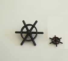 PLAYMOBIL (Z2c15) MER - Gouvernail Noir Bateau 3539 3599 Attache Cassée