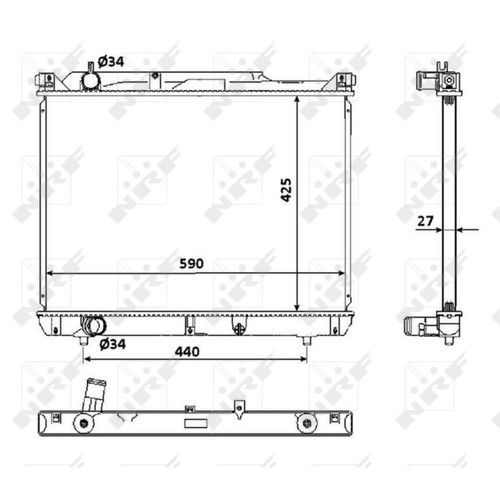 Radiateur refroidisseur eau - radiateur,