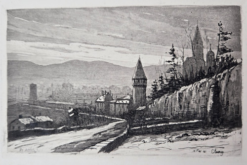 Eau forte joanny drevet - forte,