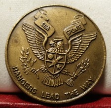 1974 rare Rangers Lead the way 40mm medal USA Vietnam Korea WA