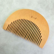 Étui peigne en buis kimono