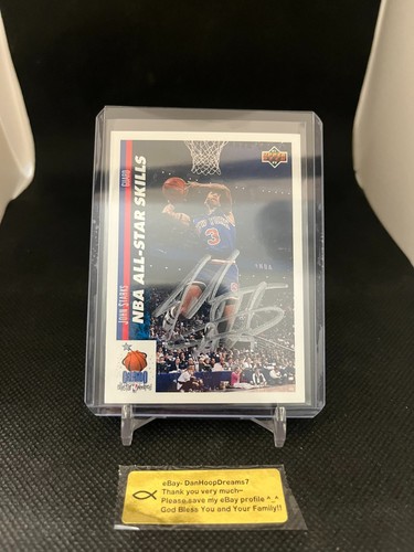 John starks autographed - john,