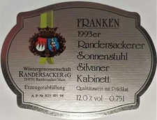 ÉTIQUETTES DE VIN Allemagne