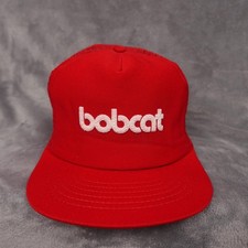 Bobcat Hat Cap Snap Back Mens