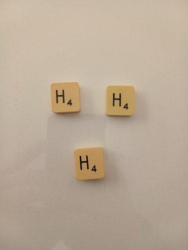 Lot lettres h scrabble - "h",