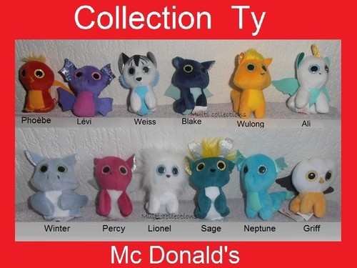 Lot complet happy meal - mc, do