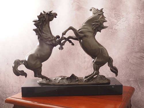 Sculpture bronze cheval - sculpture,