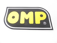 AUTOCOLLANT / STICKER  - OMP - EQUIPEMENT SECURITE - COURSE - RALLYE - RACE - 3