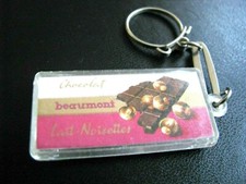 Ancien porte clé Publicité Chocolat Beaumont