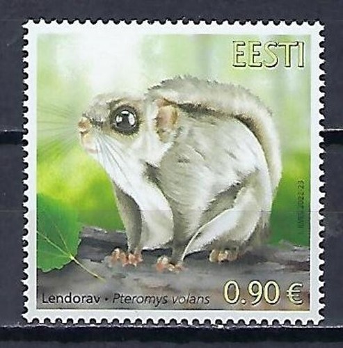 Estonie 2022 ecureuil - 2022, volant