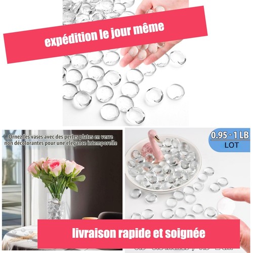 Billes verre transparentes - billes,